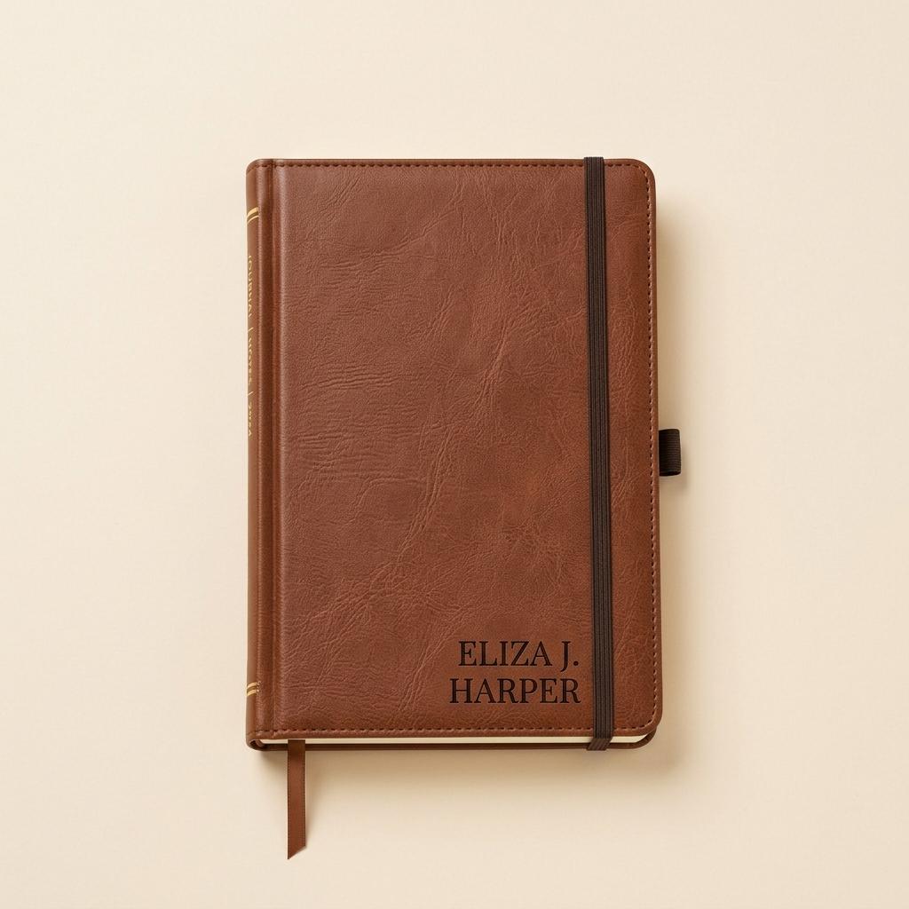 Personalized Leatherette Journal
